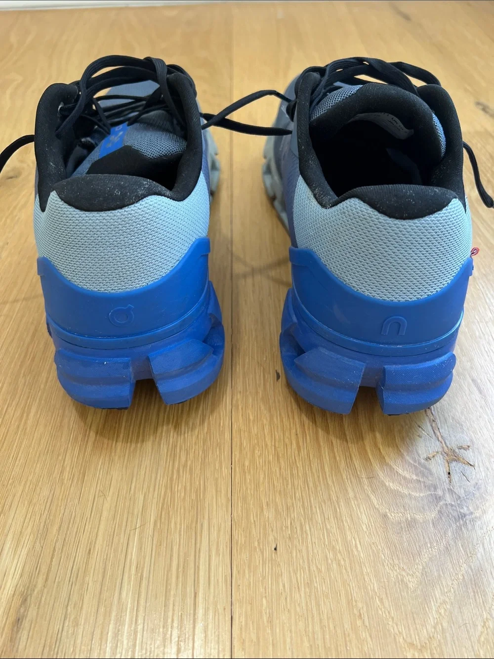 On Running Cloudflyer Men's Running Shoes - Gray and Blue